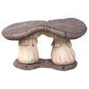 MYSTIC MUSHROOM GARDEN BENCH