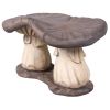 MYSTIC MUSHROOM GARDEN BENCH