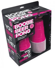 Boobie Beer Pong with Cups &amp; Balls Drinking Game