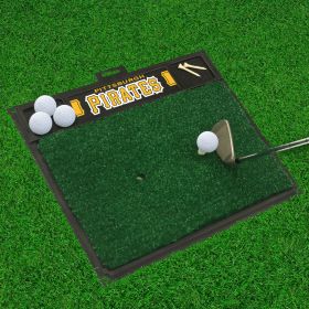 Pittsburgh Pirates Golf Hitting Mat 20" x 17"