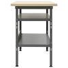 Workbench Gray 47.2"x23.6"x33.5" Steel