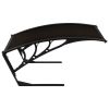 Garage Roof for Robot Lawn Mower 30.3"x40.6"x18.1" Black