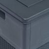 Patio Storage Box 84.5 gal Anthracite