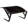 Garage Roof for Robot Lawn Mower 30.3"x40.6"x18.1" Black