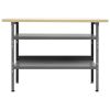 Workbench Gray 47.2"x23.6"x33.5" Steel