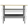 Workbench Gray 47.2"x23.6"x33.5" Steel