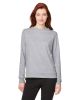 Ladies' Cloudspun Crewneck Sweatshirt - NAVY BLAZER HTHR - S