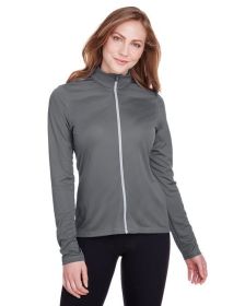 Ladies' Icon Full-Zip - PUMA BLACK - XS (Color: QUIET SHADE, size: XS)