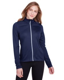 Ladies' Icon Full-Zip - PUMA BLACK - XS (Color: PEACOAT, size: 2XL)