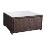 Large Size Rattan Patio Coffee Tables