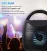 Bluetooth Speaker Stereo Loud Volume Wireless Outdoor Bass Portable Outside Speakers Music Recharge Water Resistant Easy Connectivity 5Core BT13