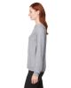 Ladies' Cloudspun Crewneck Sweatshirt - NAVY BLAZER HTHR - S