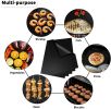 Reusable Non-Stick Copper Grill Mat and Bake Mat