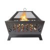 IRON FIRE PIT OUTDOOR