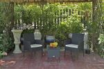 [Only For Pick Up] 3 Piece Rattan Seating set with Cushions